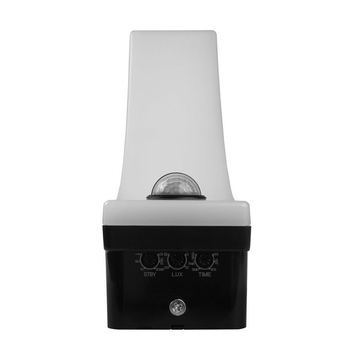 LED лампа Maclean с датчик за движение, PIR датчик за движение, черна, 20W, IP65, 2000lm, неутрално бял цвят (4000K) MCE512 B, 2 броя