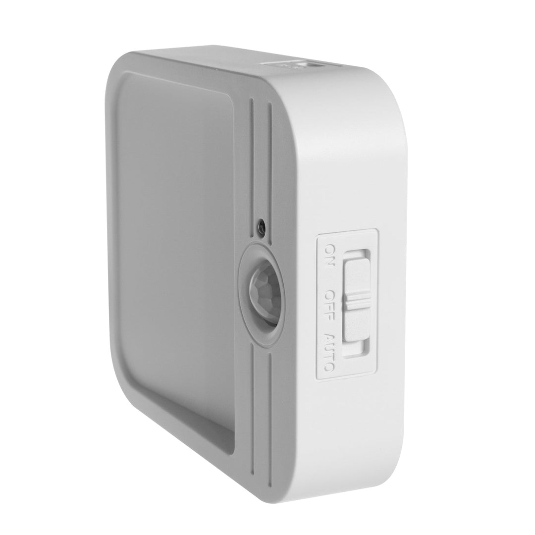 Maclean Lumină LED pentru scări, cu detector de mișcare, temp. 4000K, 3.7V/500mAh, 4 LED-uri, rază de acțiune 3-4m, MCE236, 2 bucăți