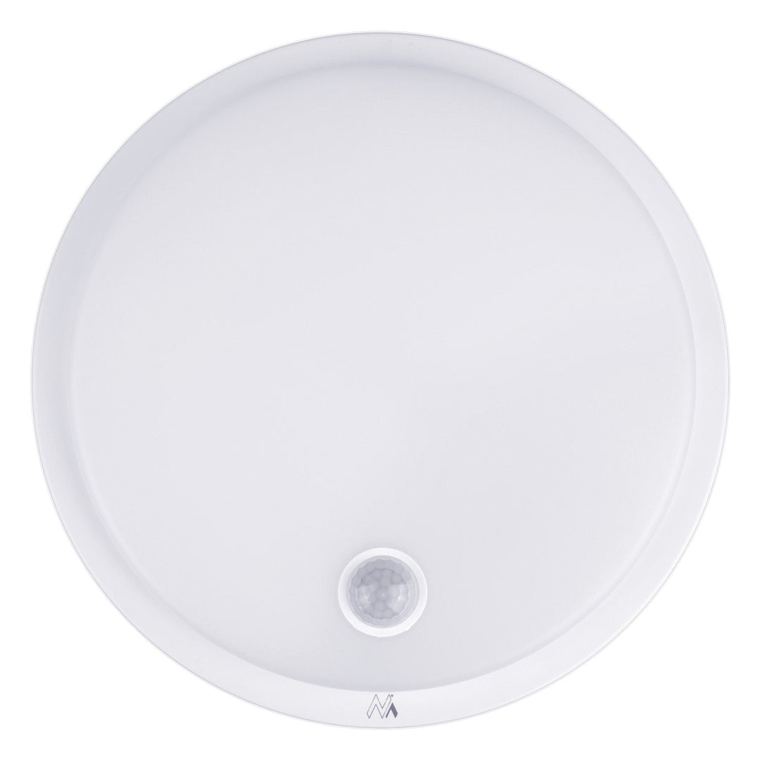 LED лампа Maclean с датчик за движение, PIR сензор, бял цвят, 10W, IP65, 1000lm, неутрален цвят, MCE525 W