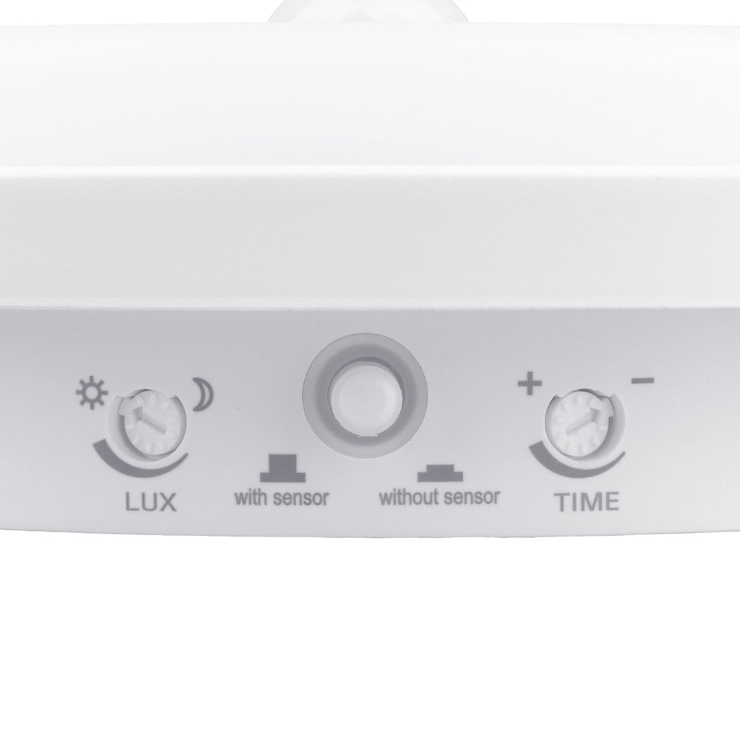 LED лампа Maclean с датчик за движение, PIR сензор, бял цвят, 10W, IP65, 1000lm, неутрален цвят, MCE525 W