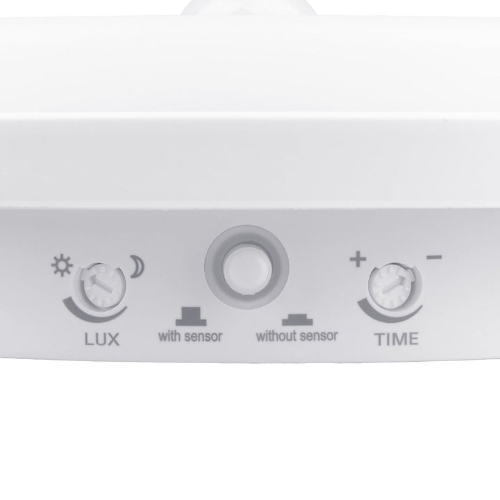 LED лампа Maclean с датчик за движение, PIR сензор, бял цвят, 10W, IP65, 1000lm, неутрален цвят, MCE525 W