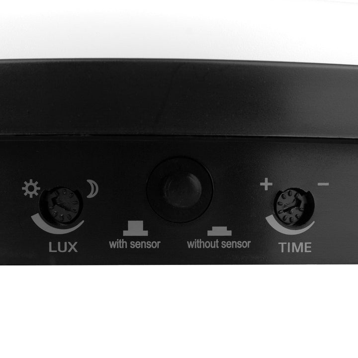 LED лампа Maclean с датчик за движение, PIR сензор, черна, 10W, IP65, 1000lm, неутрален цвят, MCE525 B
