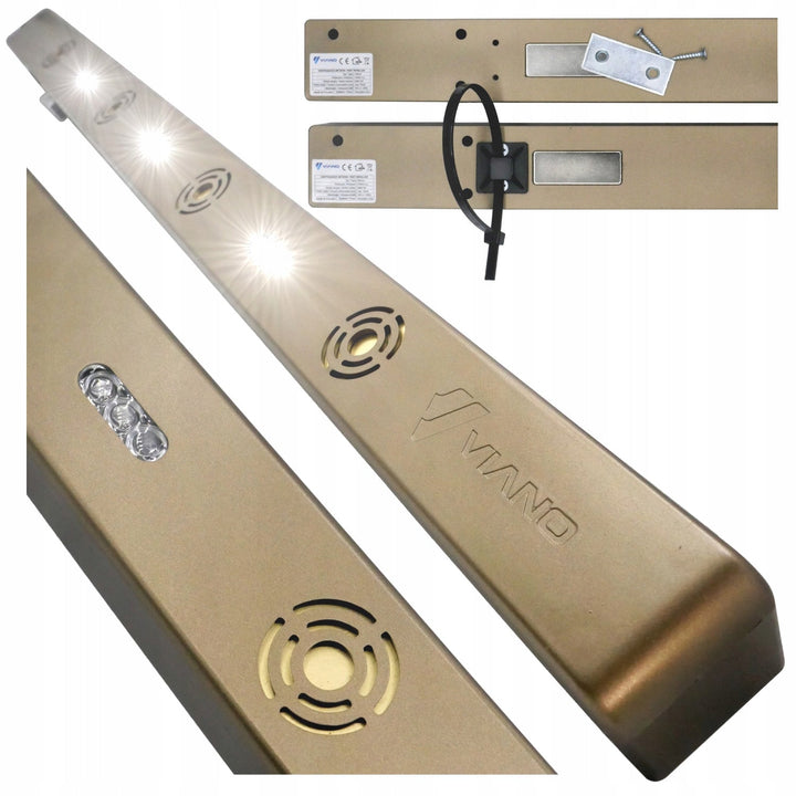 Viano отблъсквател на гризачи за плъхове и мишки, 4000mAh Li-ion батерия, Long Gold