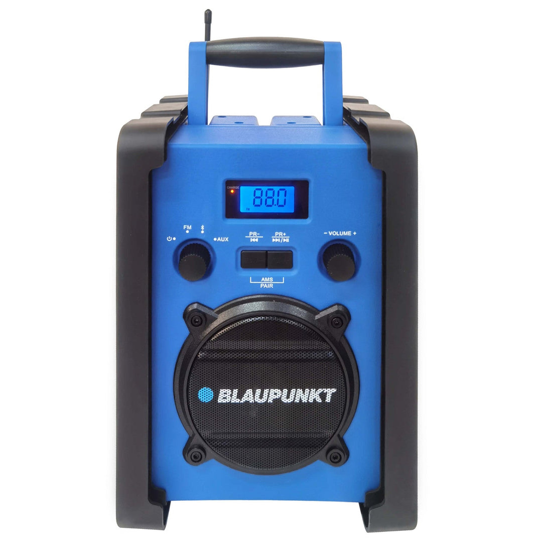 Преносимо радио Blaupunkt, Bluetooth, AUX, LCD дисплей, PP30 Jobsite