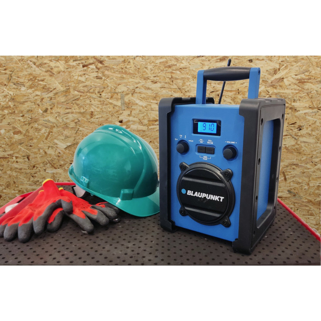 Преносимо радио Blaupunkt, Bluetooth, AUX, LCD дисплей, PP30 Jobsite