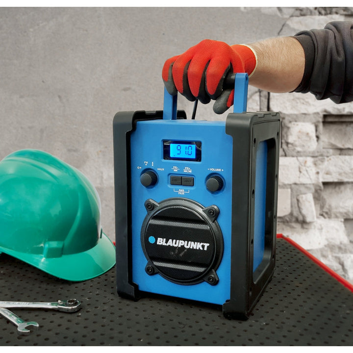 Преносимо радио Blaupunkt, Bluetooth, AUX, LCD дисплей, PP30 Jobsite