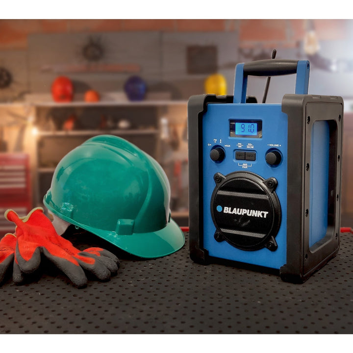 Преносимо радио Blaupunkt, Bluetooth, AUX, LCD дисплей, PP30 Jobsite