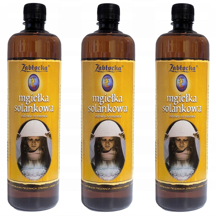3x Zabłocka Brine Mist 950ml за инхалация в инхалатори