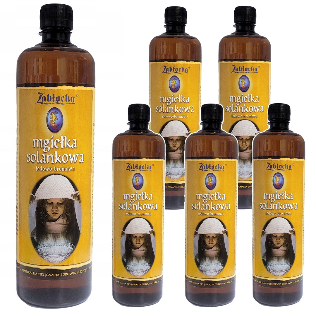 6x Zabłocka Brine Mist 950ml за инхалация в инхалатори