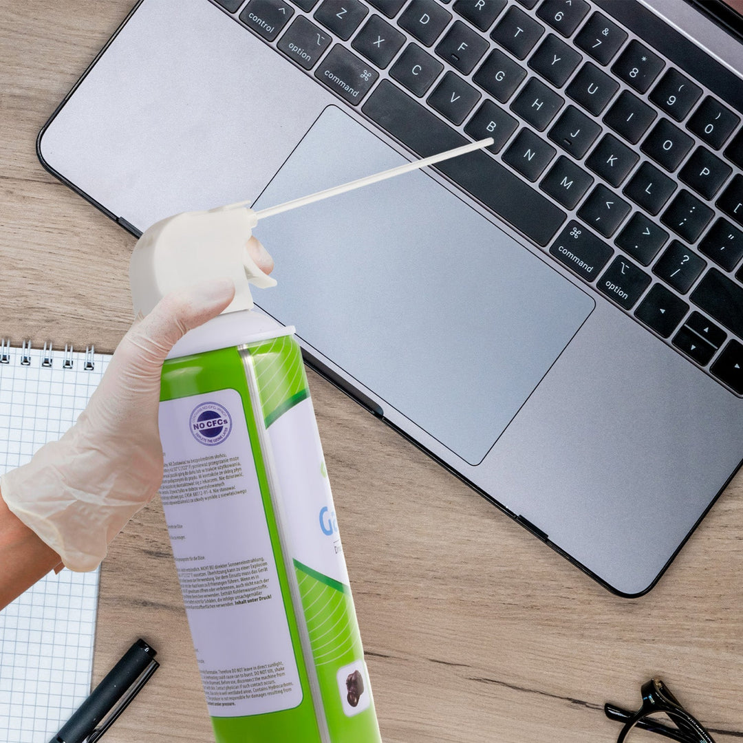 GreenBlue GB400 спрей пистолет с компресиран въздух 400 мл - спрей пистолет, 9 броя