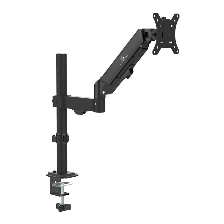 Монтаж за монитор Maclean, газова пружина, 17"-32", 2-10 кг, черен, MC-135