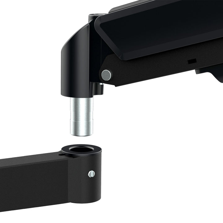 Монтаж за монитор Maclean, газова пружина, 17"-32", 2-10 кг, черен, MC-135