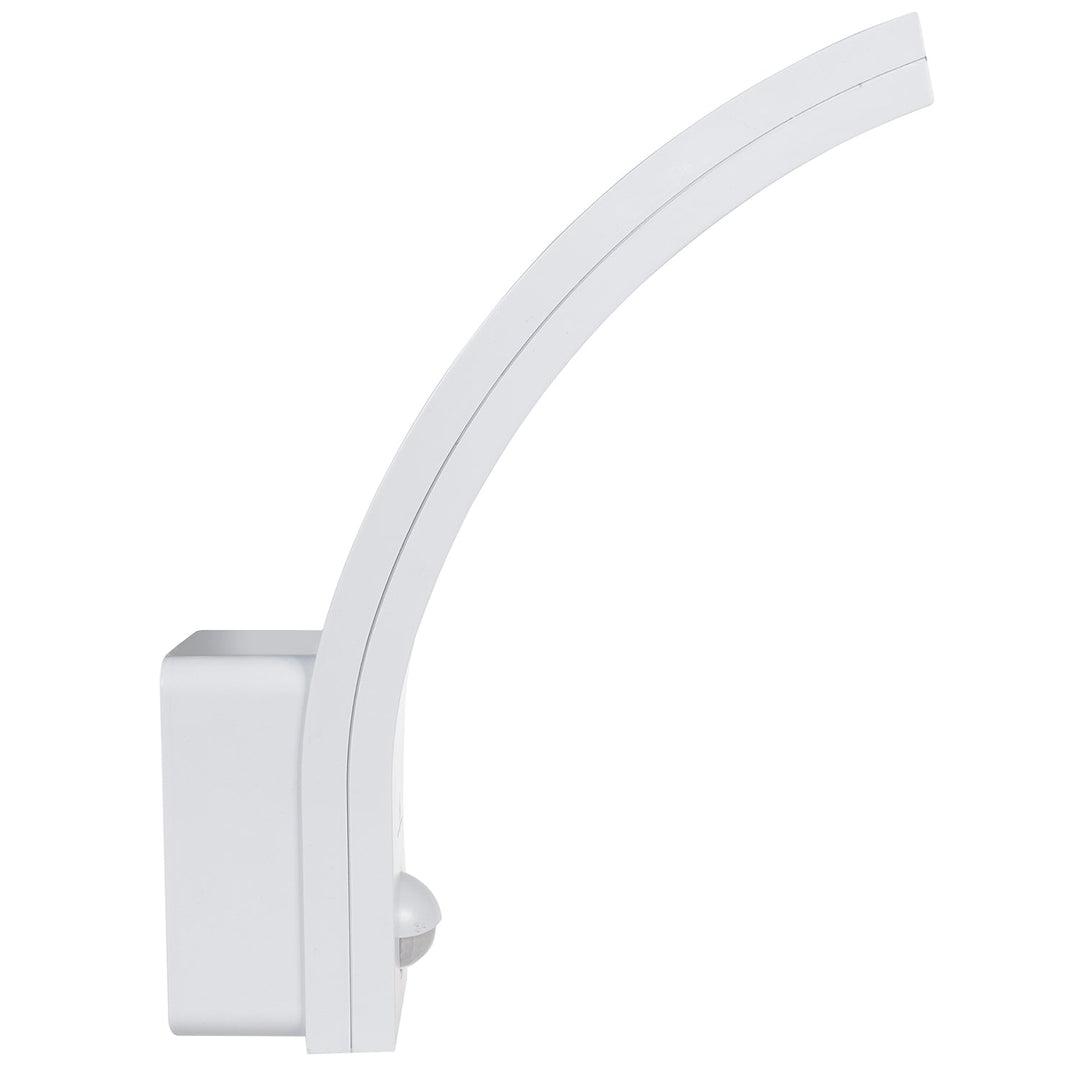 LED лампа Maclean с датчик за движение, PIR датчик за движение, бяла, 10W, IP54, 750lm, неутрално бял цвят (4000K) MCE244 W