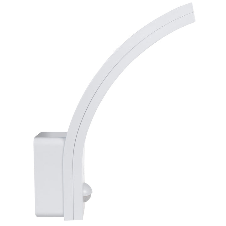 LED лампа Maclean с датчик за движение, PIR датчик за движение, бяла, 10W, IP54, 750lm, неутрално бял цвят (4000K) MCE244 W