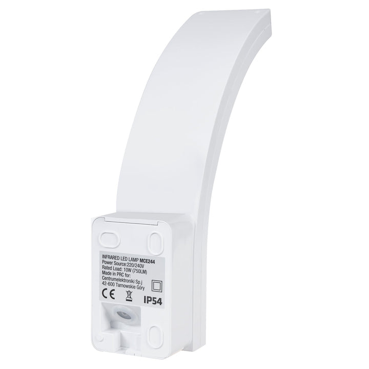 LED лампа Maclean с датчик за движение, PIR датчик за движение, бяла, 10W, IP54, 750lm, неутрално бял цвят (4000K) MCE244 W