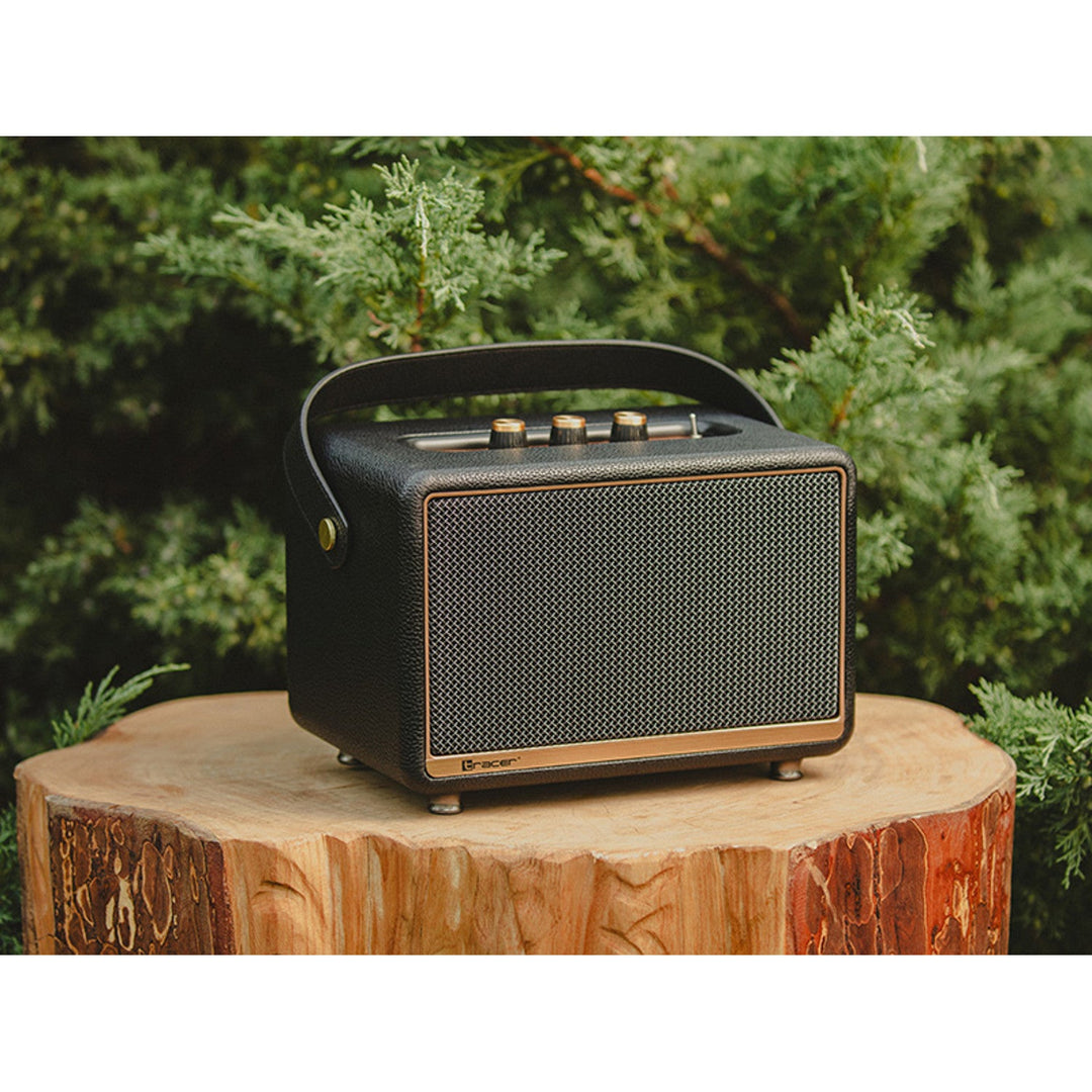 Преносим високоговорител Tracer, Bluetooth, FM радио, 30 W, черен, M30