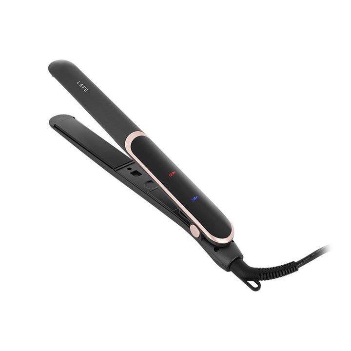 LAFE преса за коса с температурен контрол, 35 W, керамично покритие, Sleek & Shine Straightener