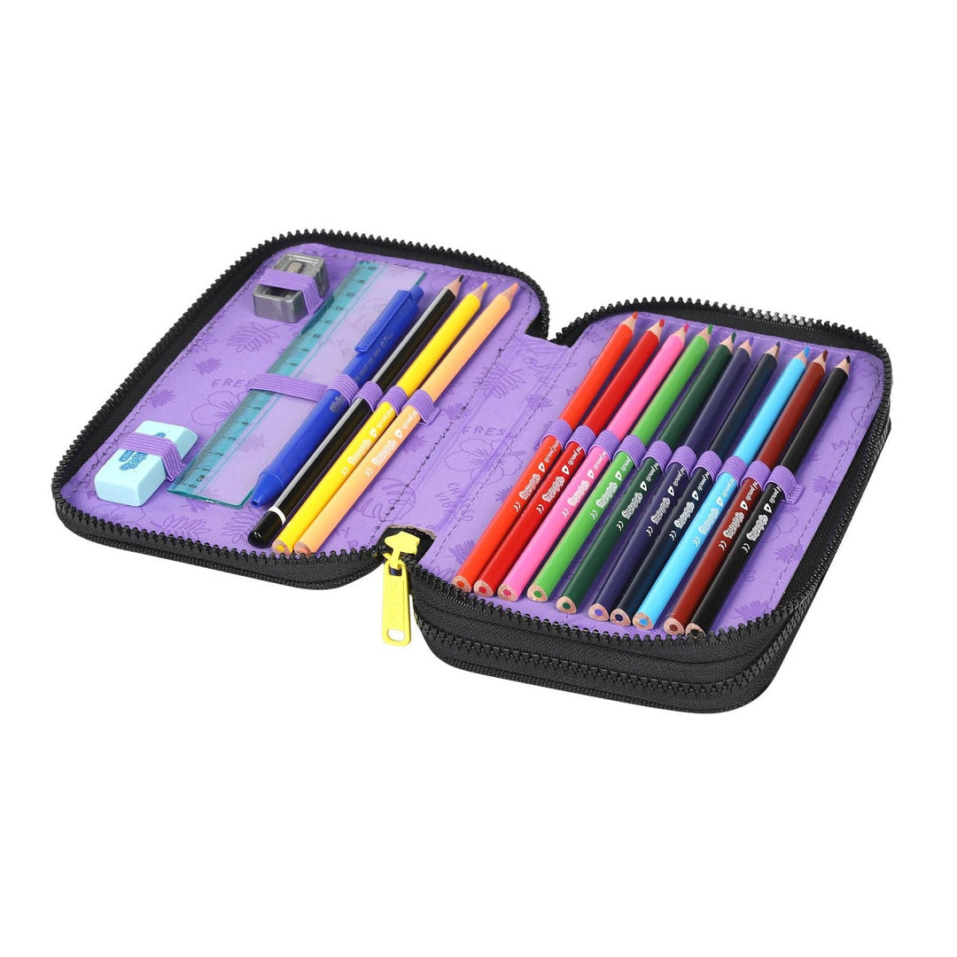 Coolpack калъф за моливи, две отделения, с аксесоари, Stitch, Jumper 2