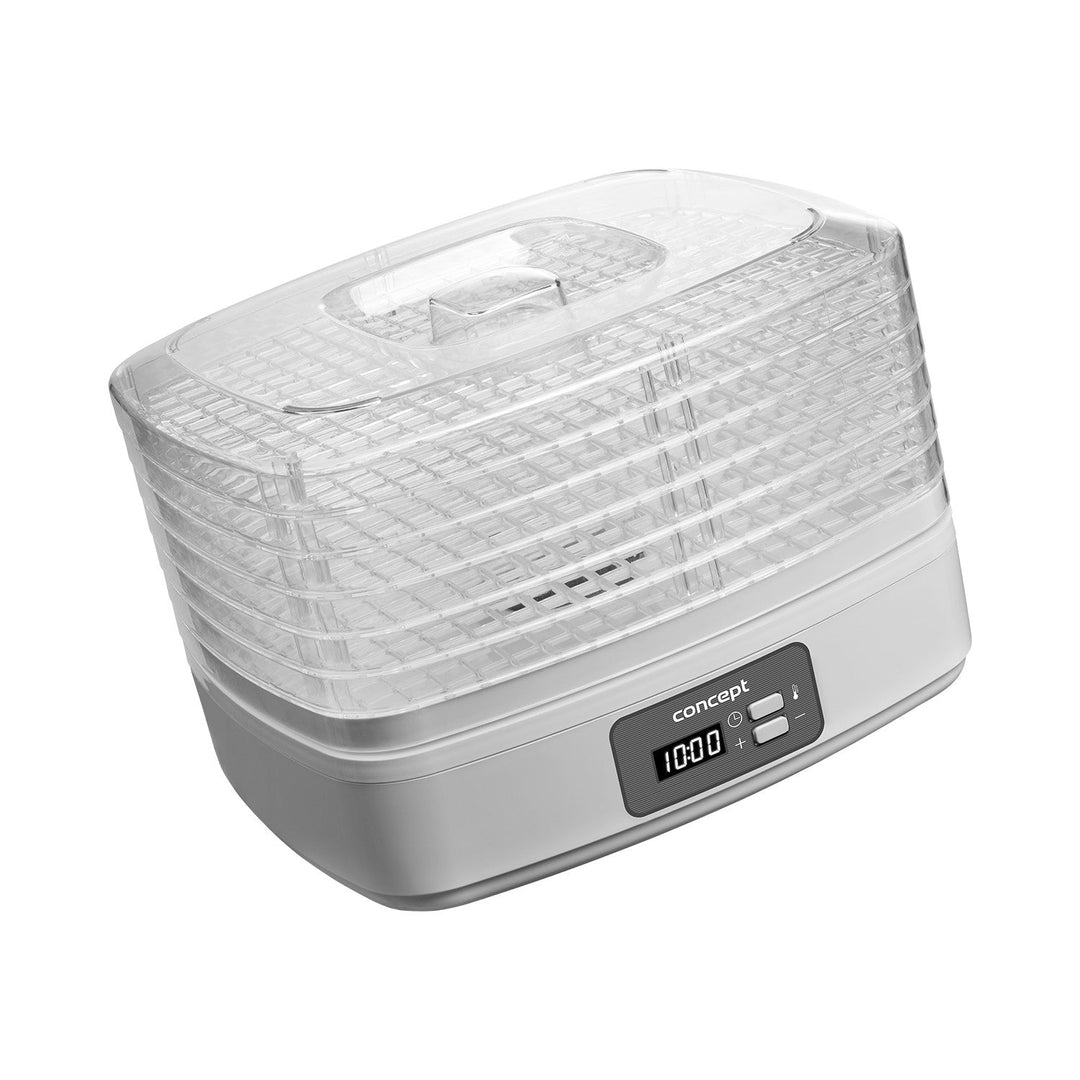 Концептуална сушилня за гъби, плодове и билки, 260 W, 6 тави, таймер, SO2080
