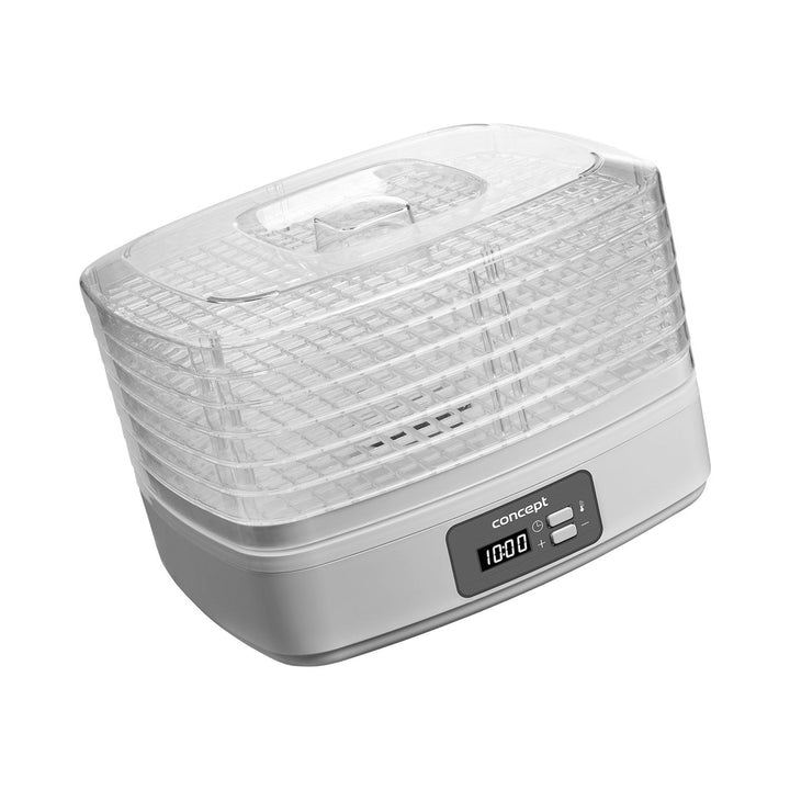 Концептуална сушилня за гъби, плодове и билки, 260 W, 6 тави, таймер, SO2080
