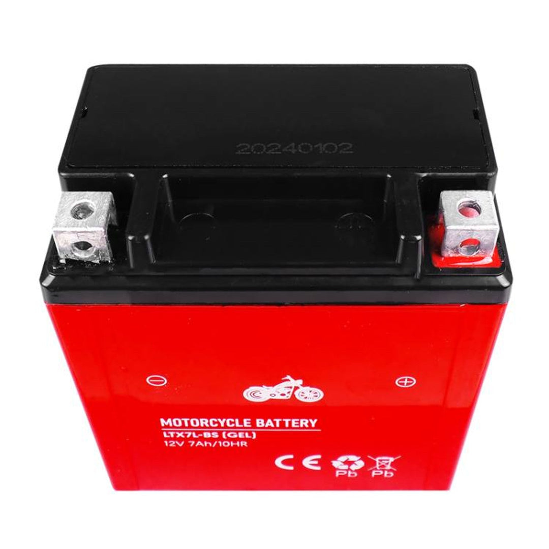 Lamex гелова батерия, мотоциклет, 12V, 7Ah, LTX7L-BS