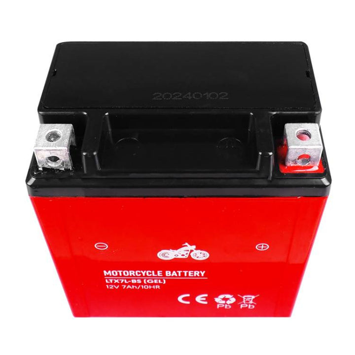 Lamex гелова батерия, мотоциклет, 12V, 7Ah, LTX7L-BS