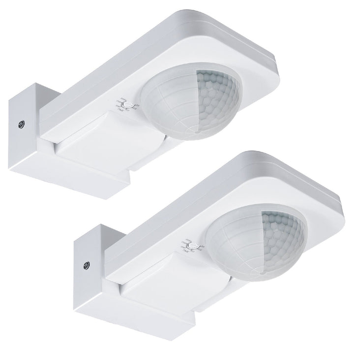 Maclean PIR датчик за движение, инфрачервен, IP65, макс. 2000 W, MCE243, 2 броя