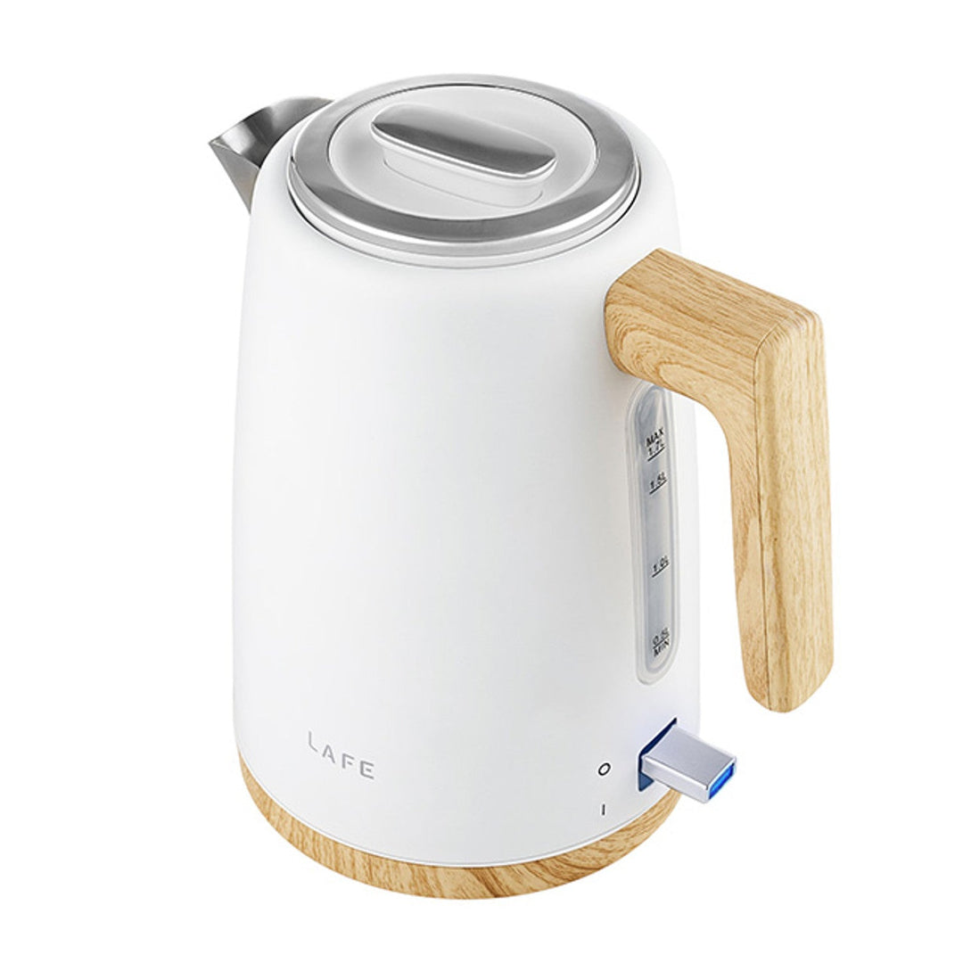 Електрическа кана Lafe, 2200 W, капацитет 1,7 л, бяла, Scandi