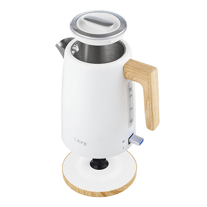 Електрическа кана Lafe, 2200 W, капацитет 1,7 л, бяла, Scandi