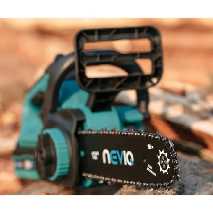 Акумулаторна верижна трион NEVIQ, 12-инчов водач, 1000 W, безчетков мотор, L12302