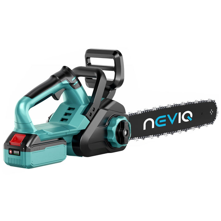 Акумулаторна верижна трион NEVIQ, 12-инчов водач, 1000 W, безчетков мотор, L12302