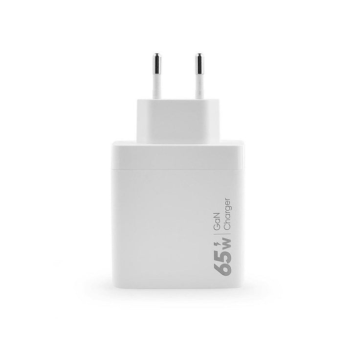 VIDVIE зарядно устройство за мрежа, 3A, 65W, 2x USB-C, 1x USB, кабел USB-C/USB-C, PLE262