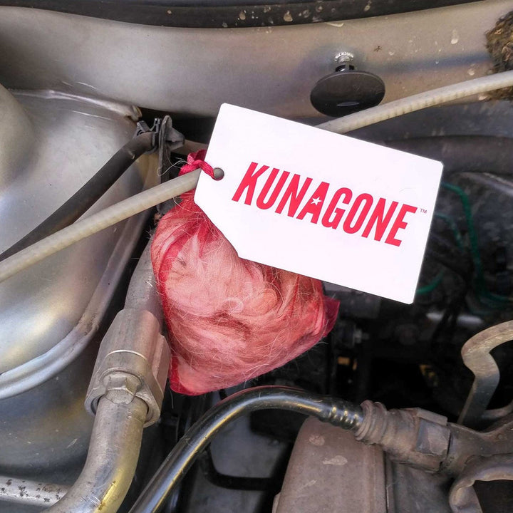 Kunagone естествен репелент срещу катерици за автомобили, домове и тавани, 6 броя