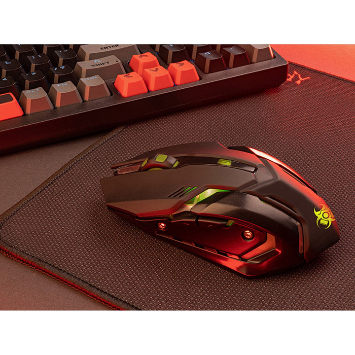 Геймърска мишка Tracer, безжична, батерия 500 mAh, 3200 DPI, Gamezone Rocky RF Nano