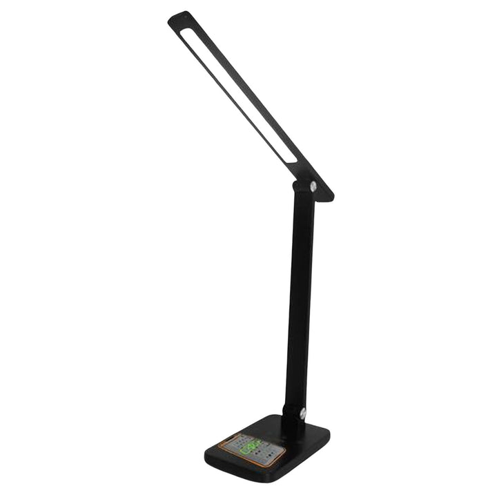 Настолна лампа LTC, 10 W LED, три температури на светлината, индуктивно зареждане, сензорен панел, LXL0099C
