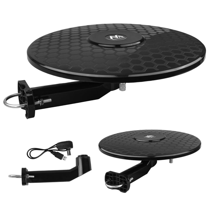 Maclean DVB-T/T2 HEVC всенасочена антена, активна, стандартна, USB 5V, MCTV-102