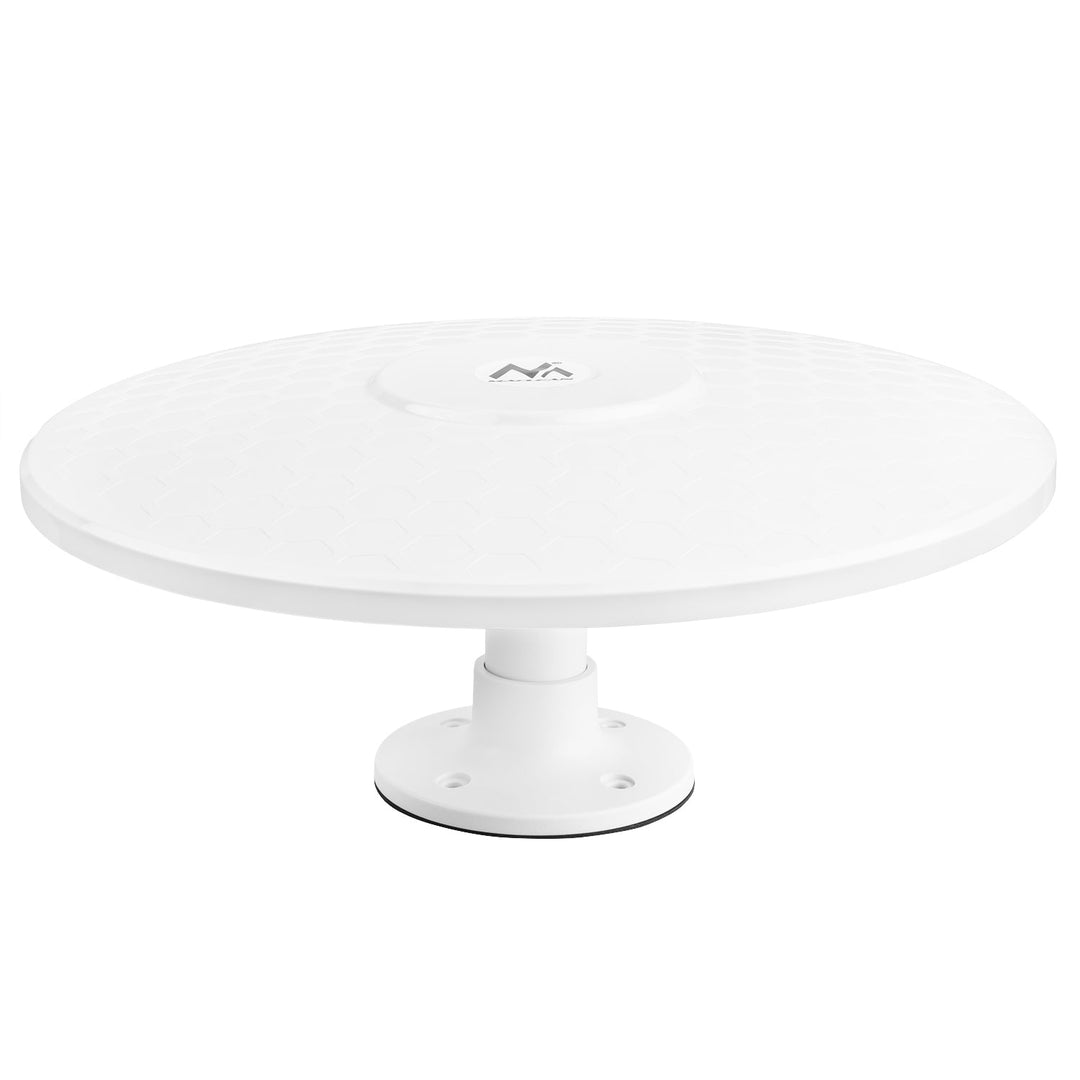 Maclean DVB-T/T2 HEVC всенасочена антена, активна, за кемпер, централно кабелно монтиране, MCTV-104