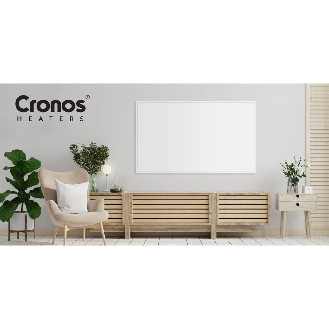 Инфрачервен нагревател Cronos, 1000 W, матова повърхност, ултратънък, Carbon P1000
