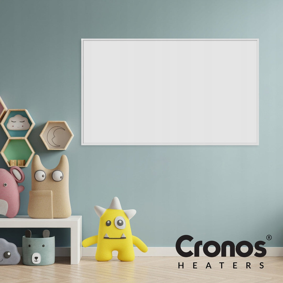 Инфрачервен нагревател Cronos, 1000 W, матова повърхност, ултратънък, Carbon P1000