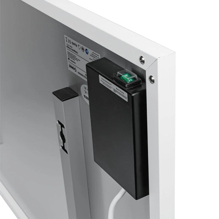 Инфрачервен нагревател Cronos, 700 W, дистанционно управление, матова повърхност, ултратънък, икономично отопление, Graphene PRO CGP-700TWP