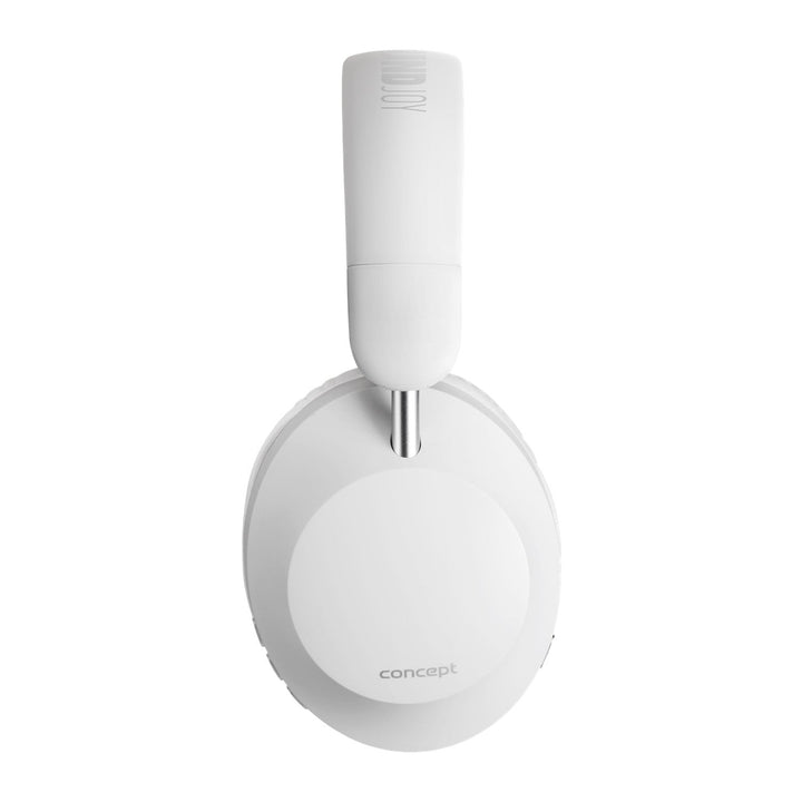 Concept SoundJoy безжични слушалки, до 45 часа време за възпроизвеждане, Bluetooth 6.0, бързо зареждане, активно шумопотискане до 18dB, бели, HS4081