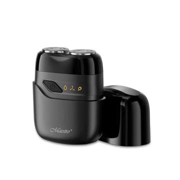 Електрическа самобръсначка Maestro, 2 глави, USB C зарядно, до 60 минути работно време, лесно почистване, MR-671