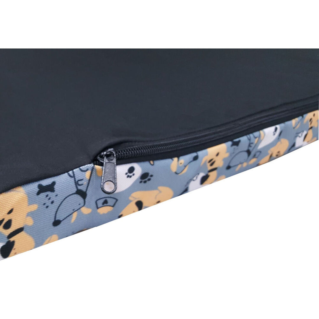 XL Bertoni матрак за кучешко легло, пяна, водоустойчив калъф, модел Grey Dogs, EE146