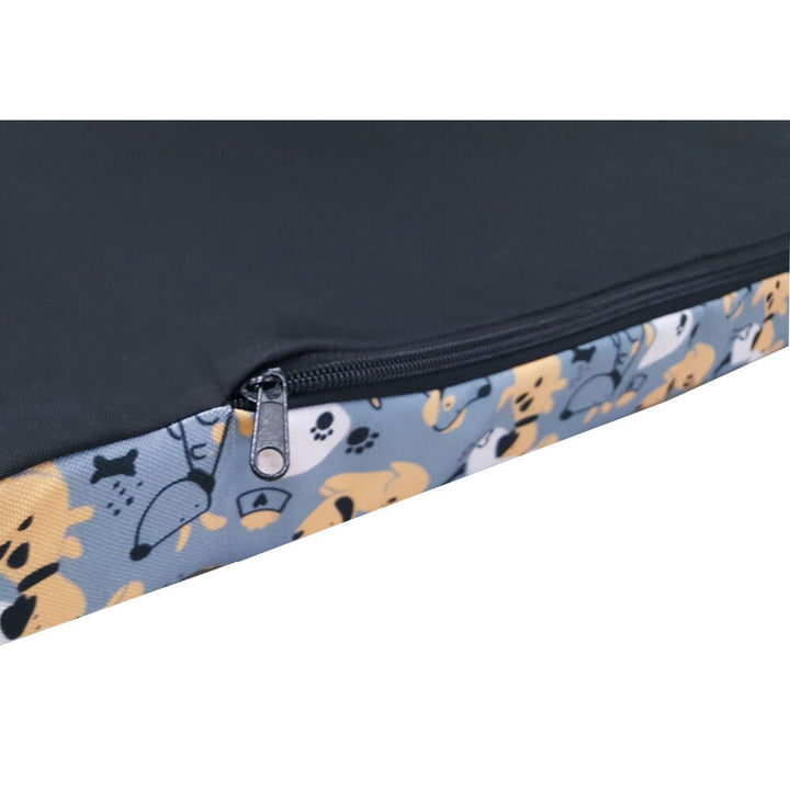 XL Bertoni матрак за кучешко легло, пяна, водоустойчив калъф, модел Grey Dogs, EE146