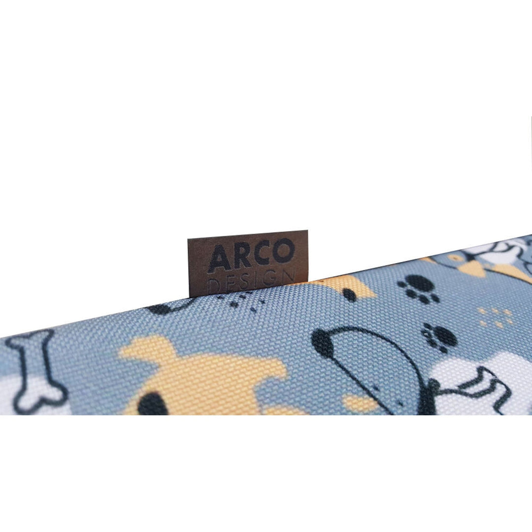 XL Bertoni матрак за кучешко легло, пяна, водоустойчив калъф, модел Grey Dogs, EE146