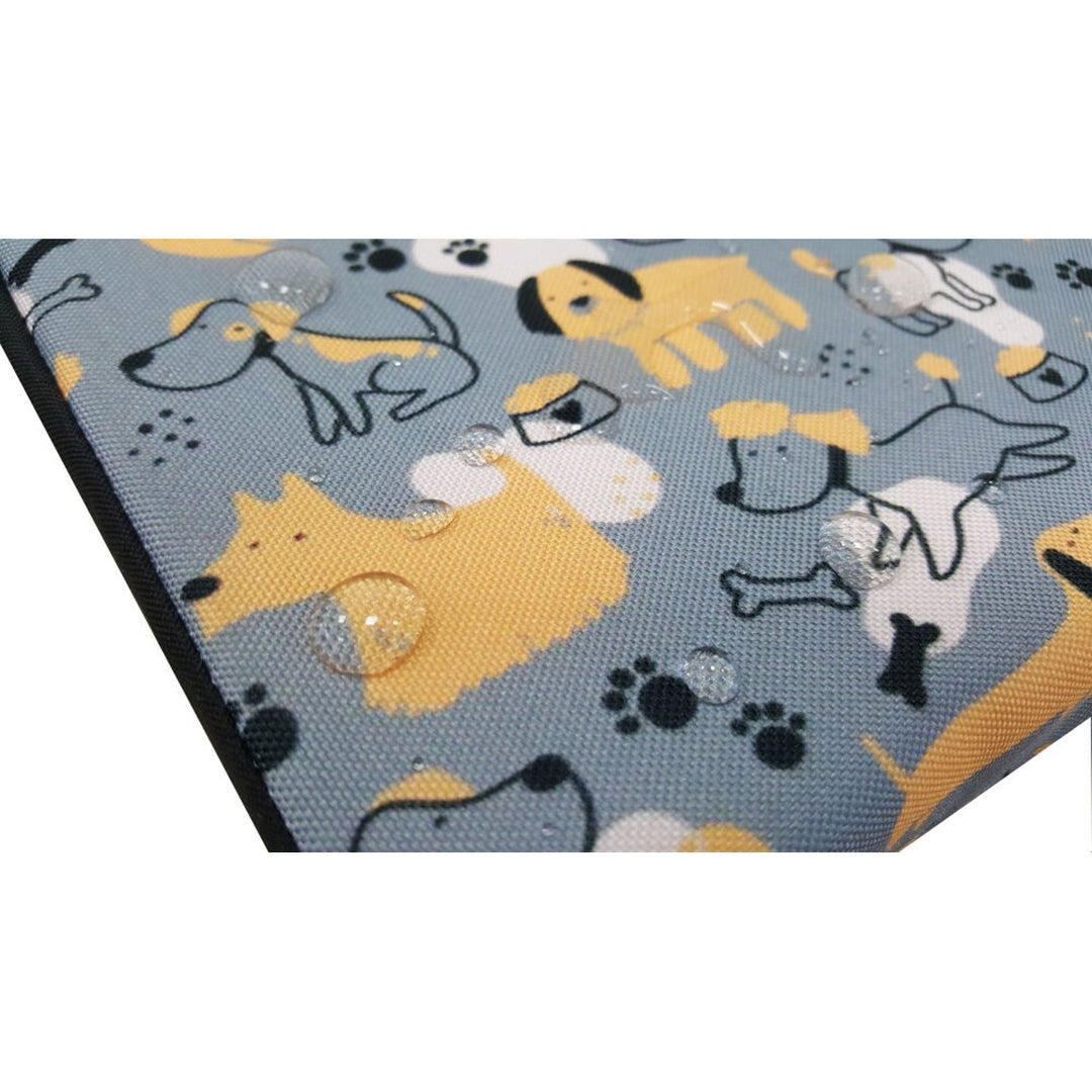 XL Bertoni матрак за кучешко легло, пяна, водоустойчив калъф, модел Grey Dogs, EE146