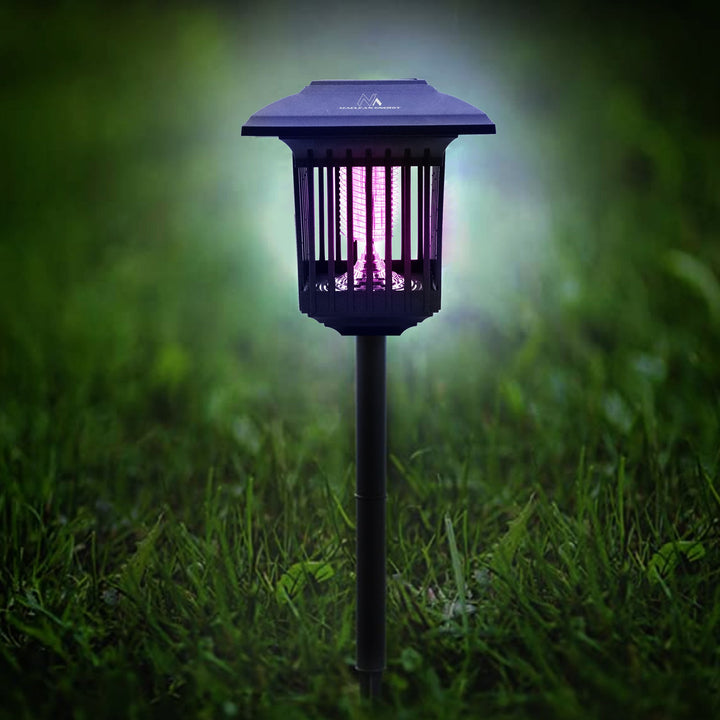Maclean слънчева LED лампа за убиване на насекоми, IP44, LED/UV, 2*AA Ni-MH 200 mAh батерия, 2V DC слънчева MCE448, 2 броя