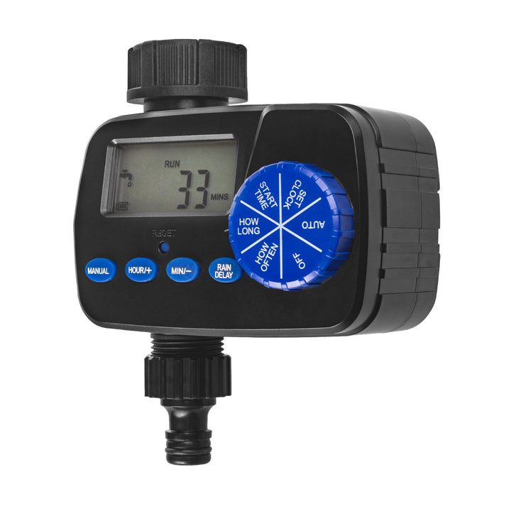 Електронен контролер за напояване GreenBlue, програмист, 2x1,5V AA захранване, GB390 + 2x Varta Industrial AA алкални батерии