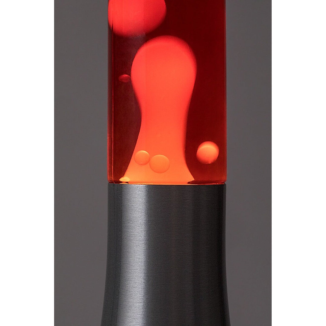 LED лампа с лава Rabalux, 25 W, 3000 K, червена, Poppilol