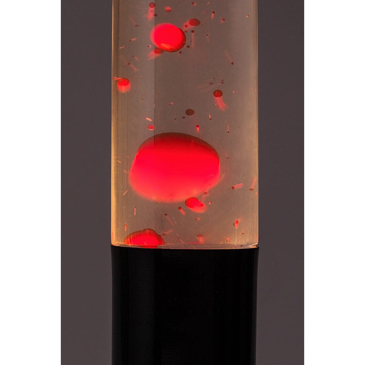 LED лампа с лава Rabalux, 25 W, 3000 K, червен восък, Lavastic